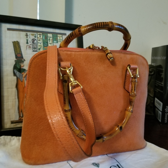 Gucci Tom Ford Diana suede 2 way bag - Picture 3 of 16